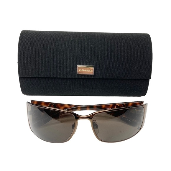Dolce & Gabbana Tortoise Gloss & Silver DG6010 Non-RX Sunglasses & Travel Case - Picture 6 of 15